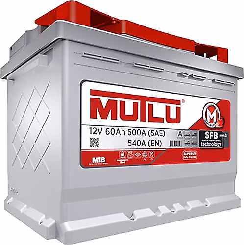 Mutlu Akü 12V 60 Ah SFB